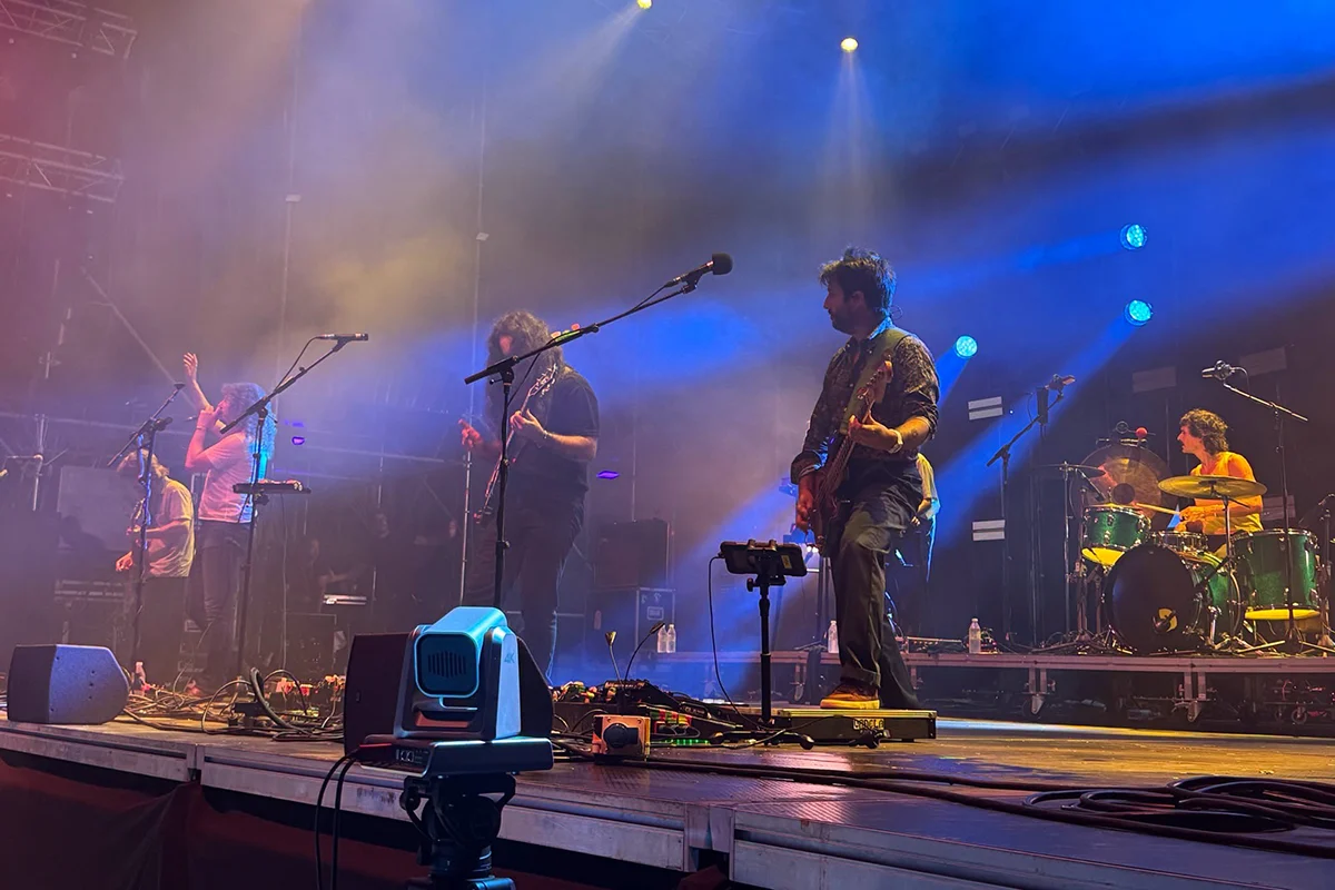 Derby Motoreta’s Burrito Kachimba actúa en San Rock Festival en San Roque