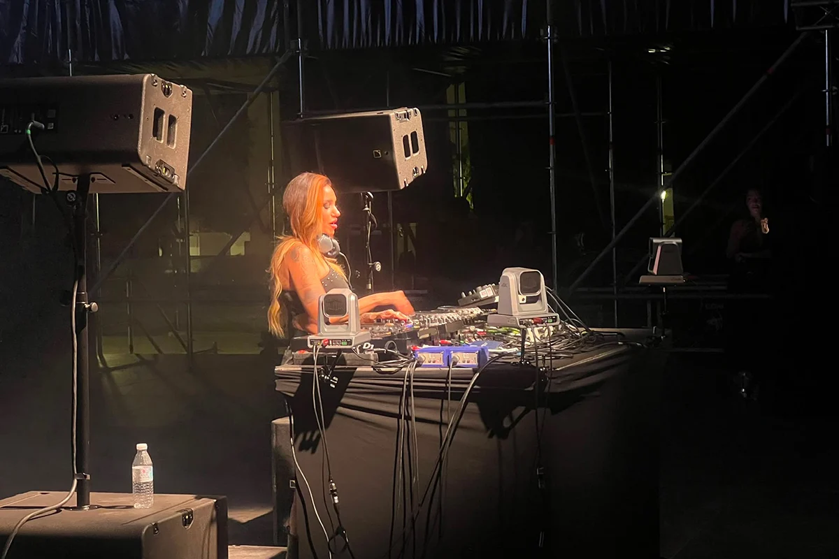 Dj Shega actúa en Electro Flamenco en San Roque
