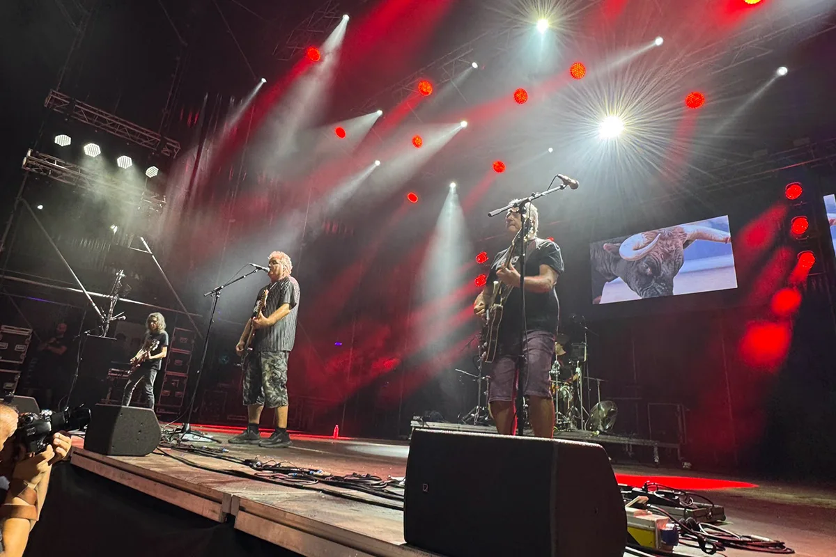 Reincidentes actúa en San Rock Festival en San Roque